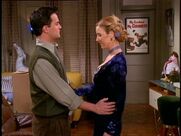 Phoebe seducing Chandler