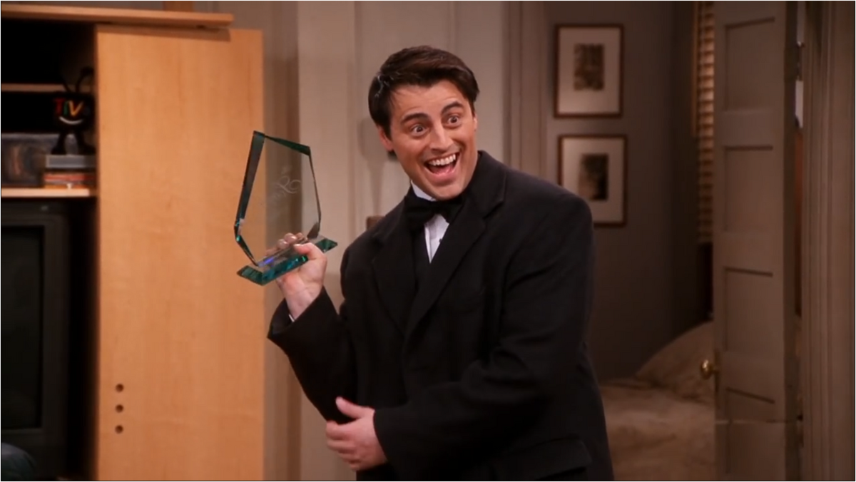 The One With Joey's Award, Friends Central