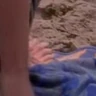 Right foot visible