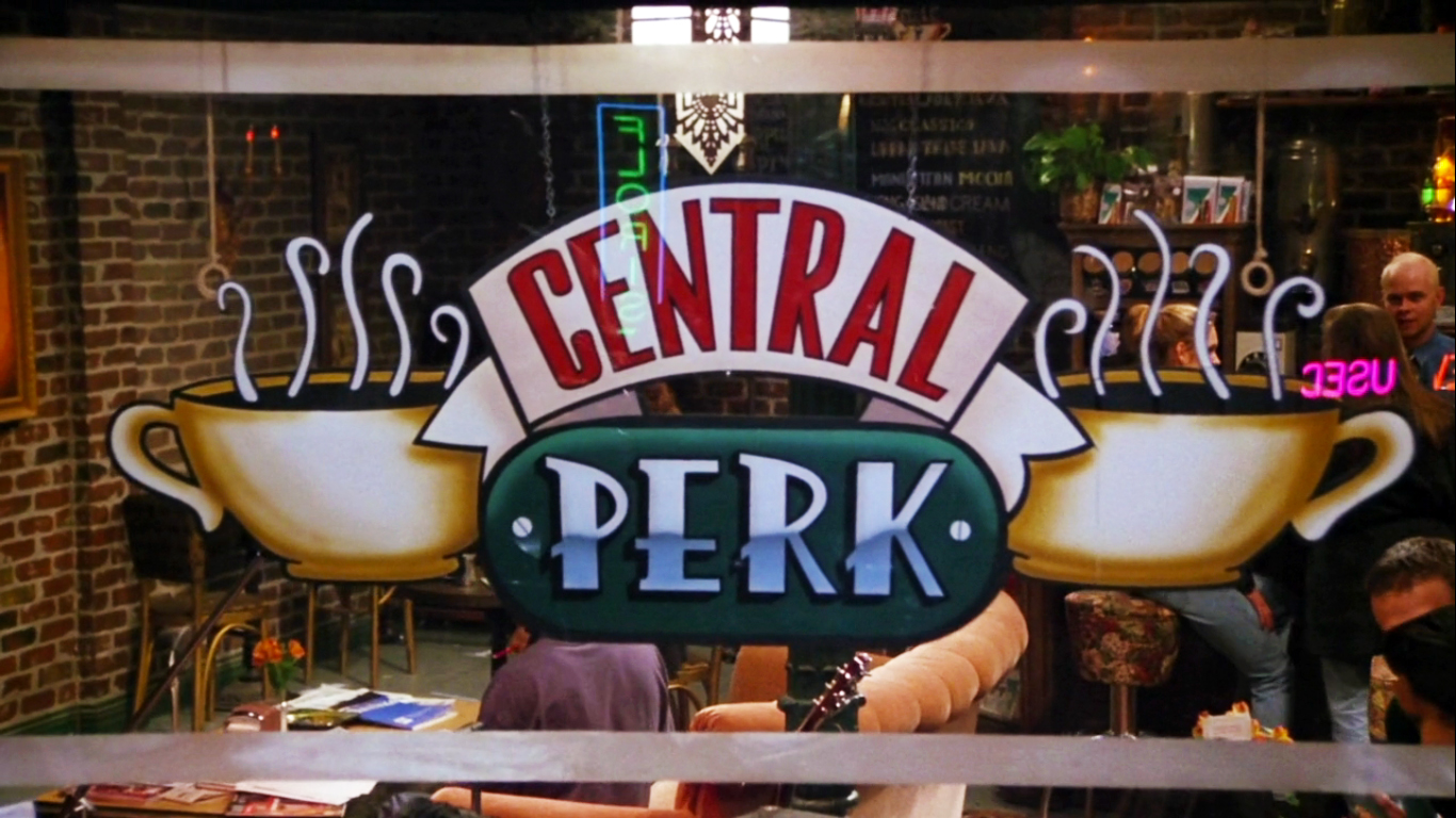 Friends Central Perk Logo Fleece Blanket by Taylar Anast - Pixels
