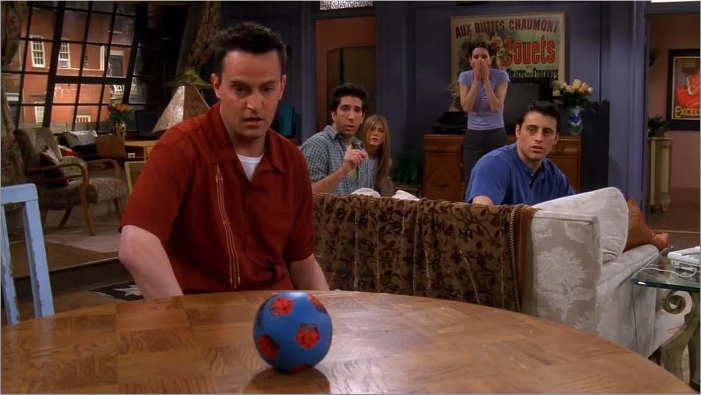 The One With The Ball Friends Central Fandom