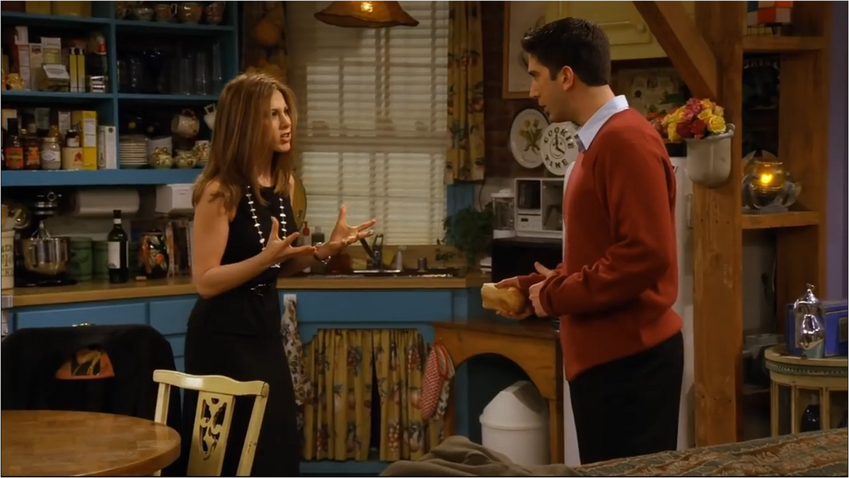 The One Where Ross And Rachel Take A Break | Friends Central | Fandom