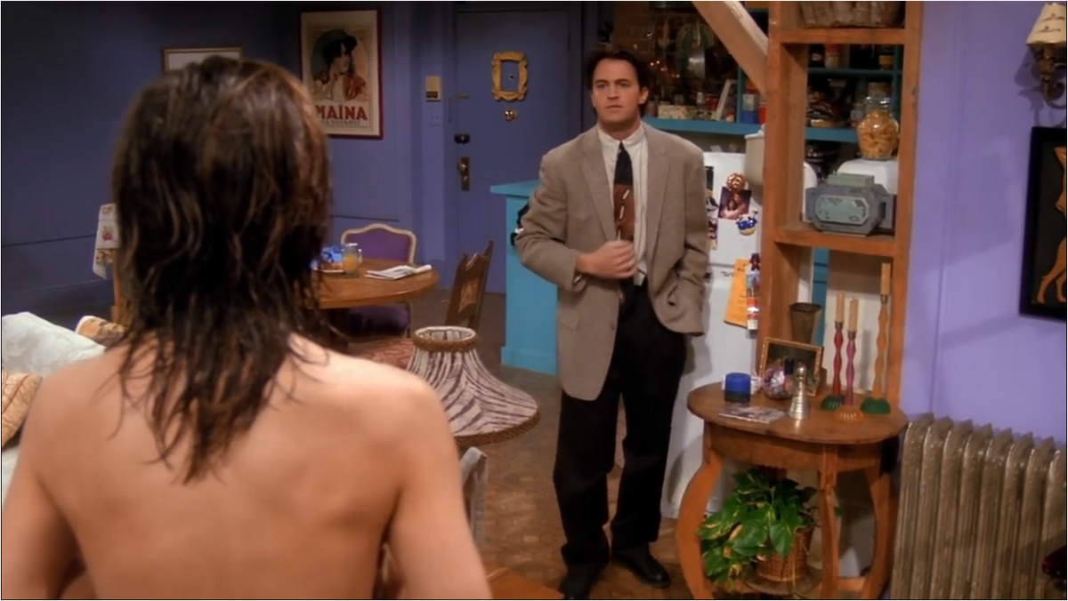 The One With The Boobies Friends Central Fandom