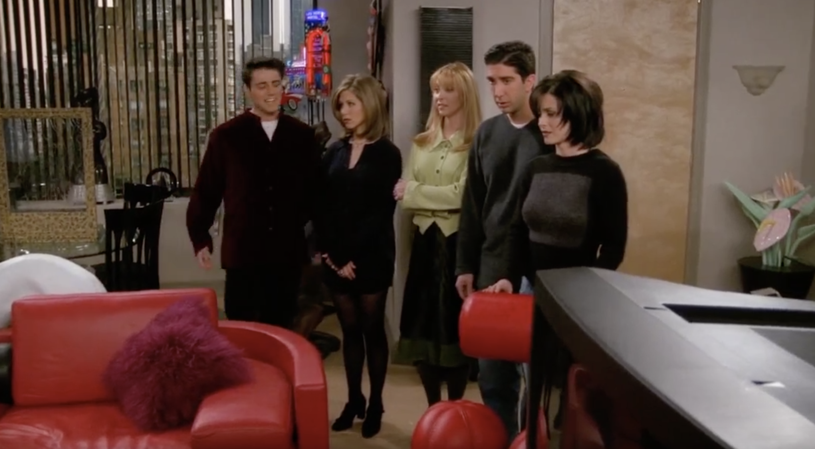 Friends - Joey's New Chair on Make a GIF