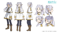 Frieren's reference sheet.