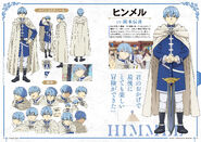 Himmel's character design.