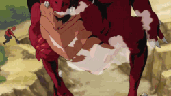 Stark fighting the dragon