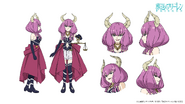 Aura's reference sheet.