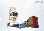 Frieren's fifth character visual.