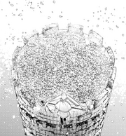 Frieren finds the blue-moon weed on the tower CH3