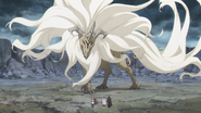The Hero Party faces a monster.