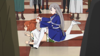 Kanne and Lawine bicker in the CMA assembly hall EP18