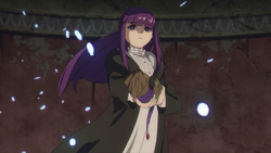 Fern fired her offensive magic at the clone EP25