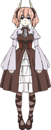 Linie's full profile.