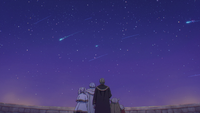 The Hero Party watches the Era Meteors EP1