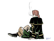 Sein smoking sketch.