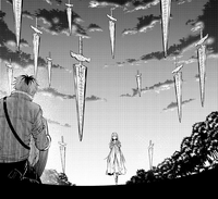 Solitär's army of swords CH95