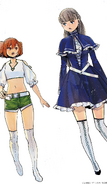 Kanne and Lawine Volume 5 illustration.