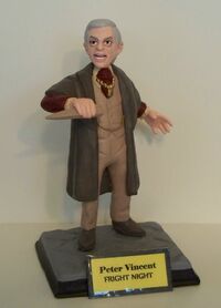 Clayguy Figurine - Fright Night Peter Vincent Roddy McDowall