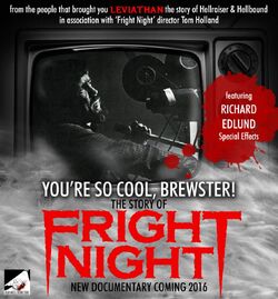 You're So Cool, Brewster! The Story of Fright Night (2016) - IMDb