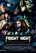 Fright Night Poster fan collage