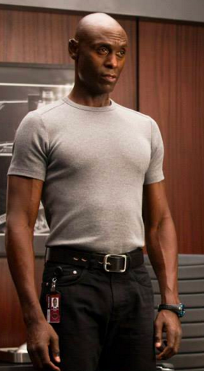 Lance Reddick as Agent Broyles in Fringe