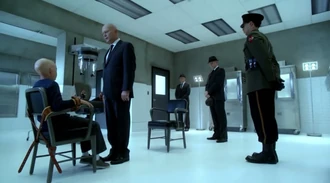 Майкл на допросе