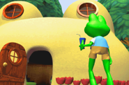 Frogger's home.