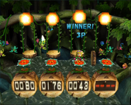 Beauty Frog wins a round in "Countdown" in The Rescue.