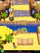 Pirate-themed level.