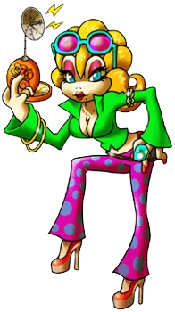 Beauty Frog Artwork (Frogger's Adventures The Rescue)