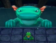 Bigonevsfrogger.png (1,003 KB) The Big One in game before the boss battle begins.