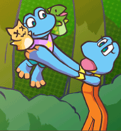 Berryblue1.png (48 KB) Berry and Blue in Helmet Chaos.