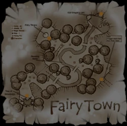 Fairy Town (Frogger the Great Quest) Map