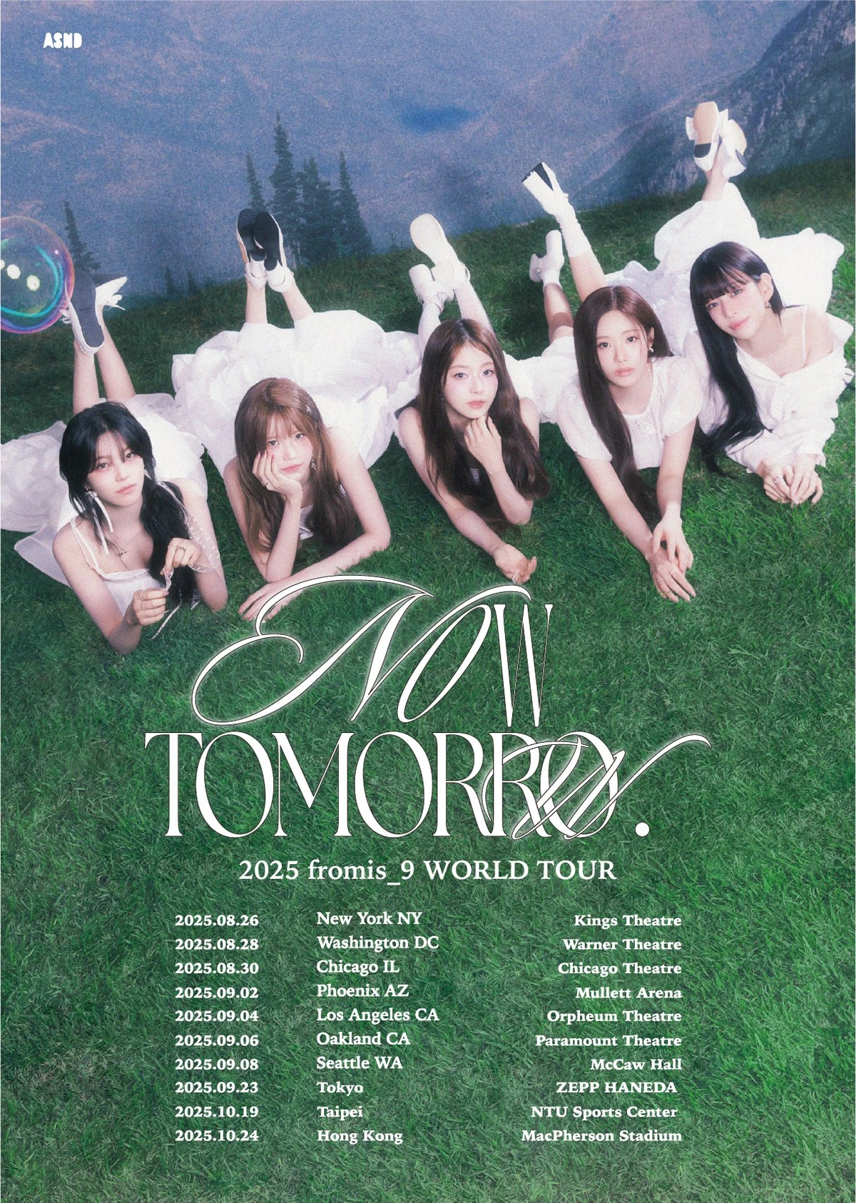 2025 fromis_9 WORLD TOUR 'NOW TOMORROW.' | fromis_9 Wiki | Fandom