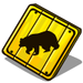 Bear Crossing-icon