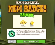 Badge Earned