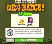 Badge Earned