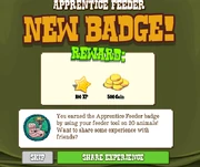 Badge Earned