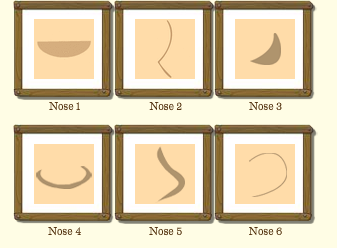 types of nose shape