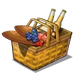 Fireworks Picnic Basket-icon