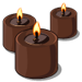 Chocolate Scented Candle-icon