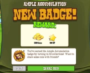 Badge Earned