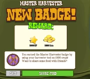 Badge Earned