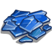 Chipped Blue Glass-icon