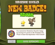 Badge earned
