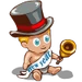 Baby New Year-icon