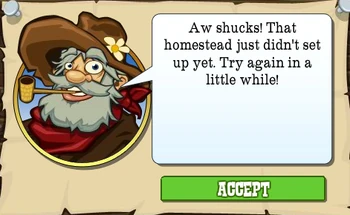 Homestead Just Didn't Set Up