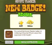 Badge Earned