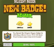 Badge Earned